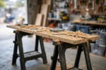 WorkSmith Folding Sawhorse Pair – image 1